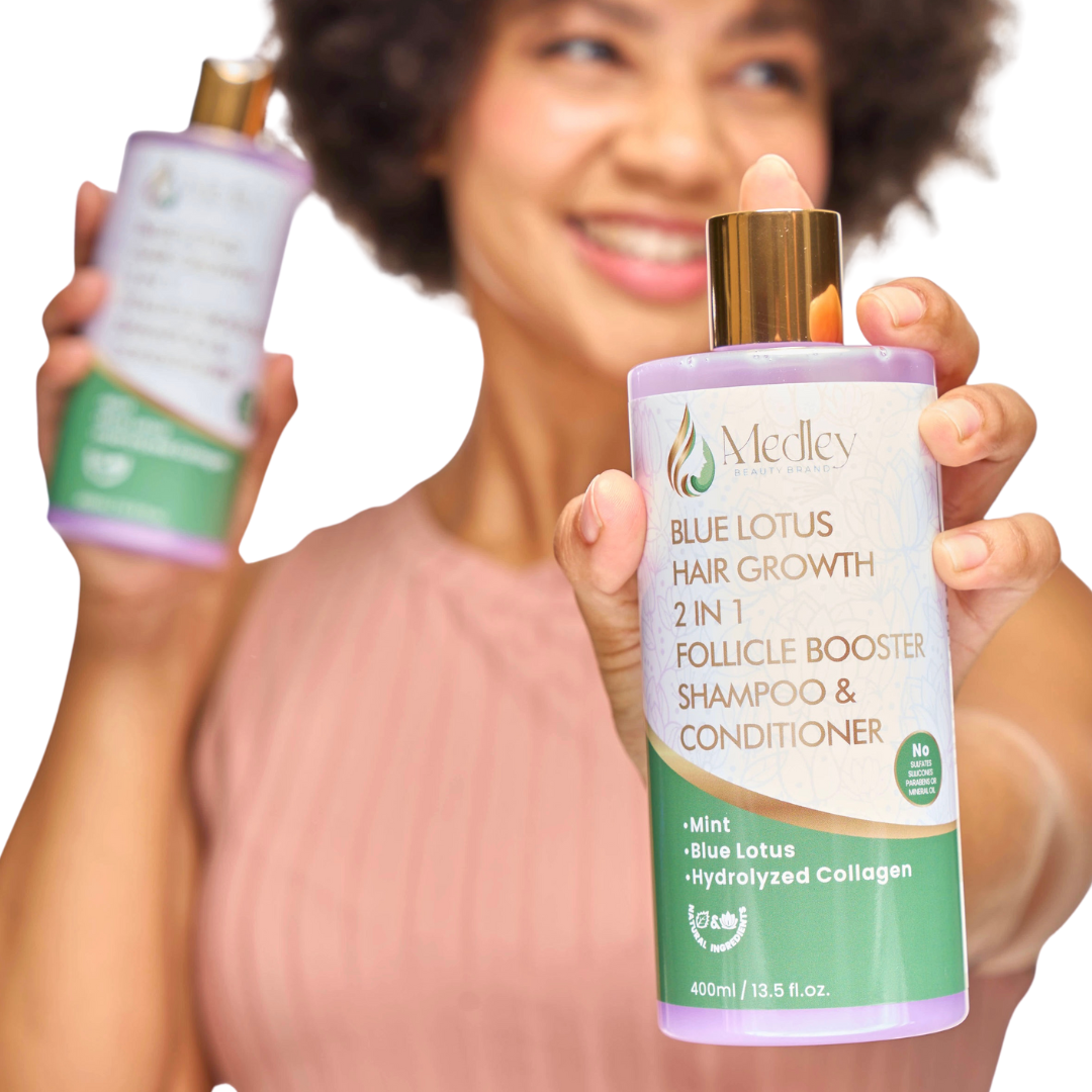 Blue Lotus Hair Growth Range