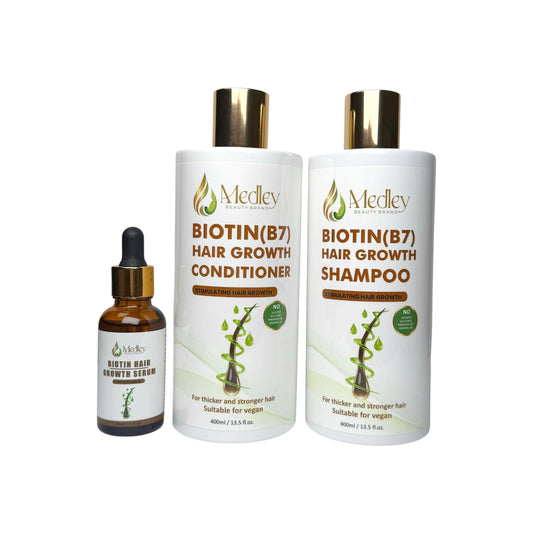 Biotin (B7) Hair Growth set {Stronger, Thicker, Healthier Hair}