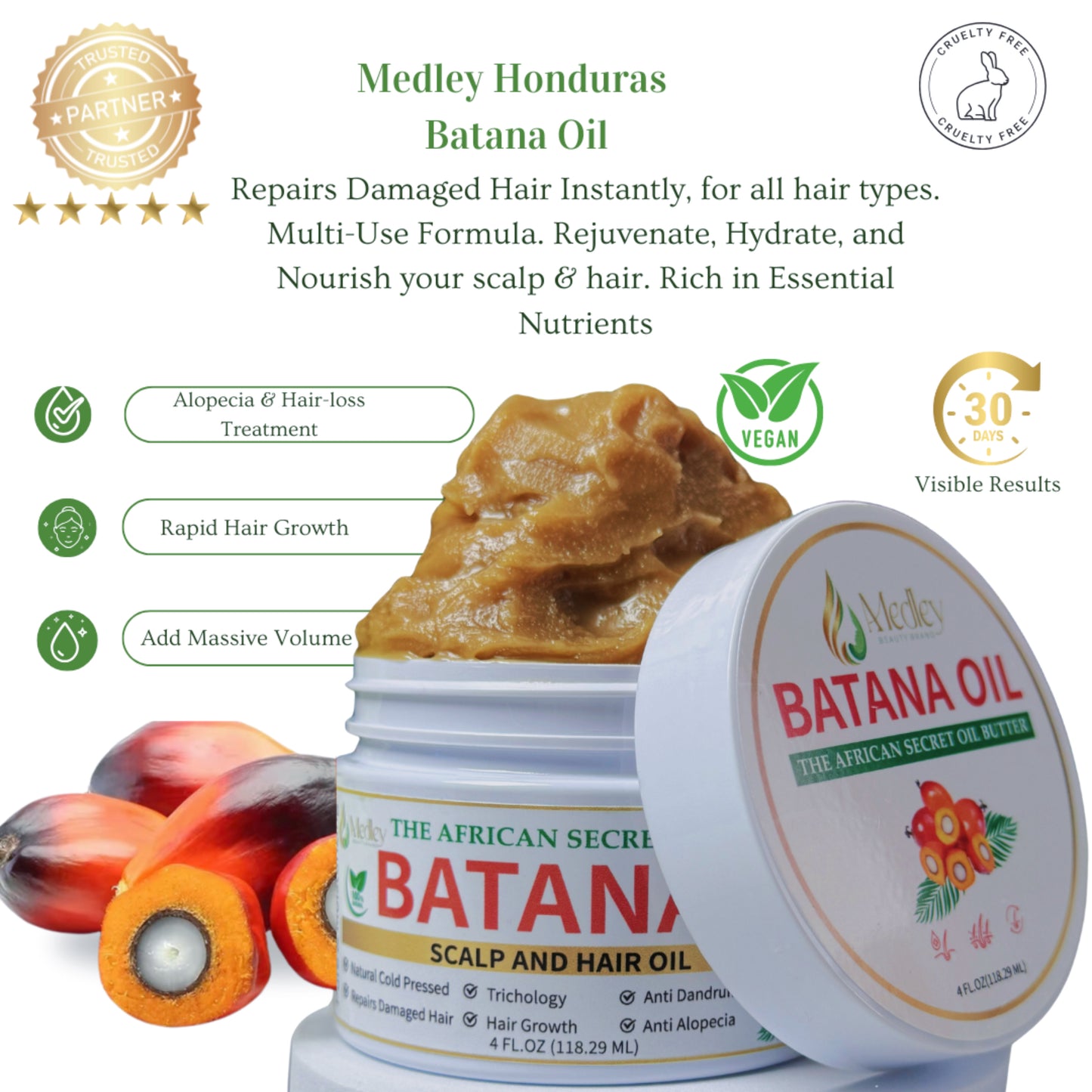 Medley Honduras Batana Oil Butter